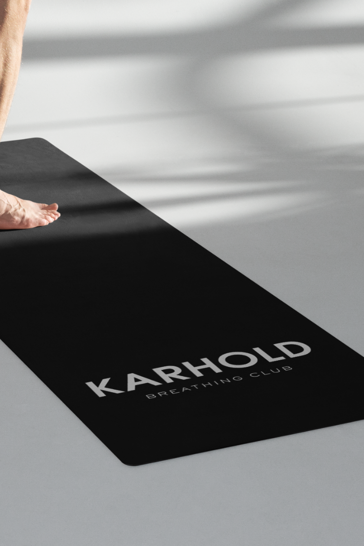 KARHOLD classic yoga-mat (Black)