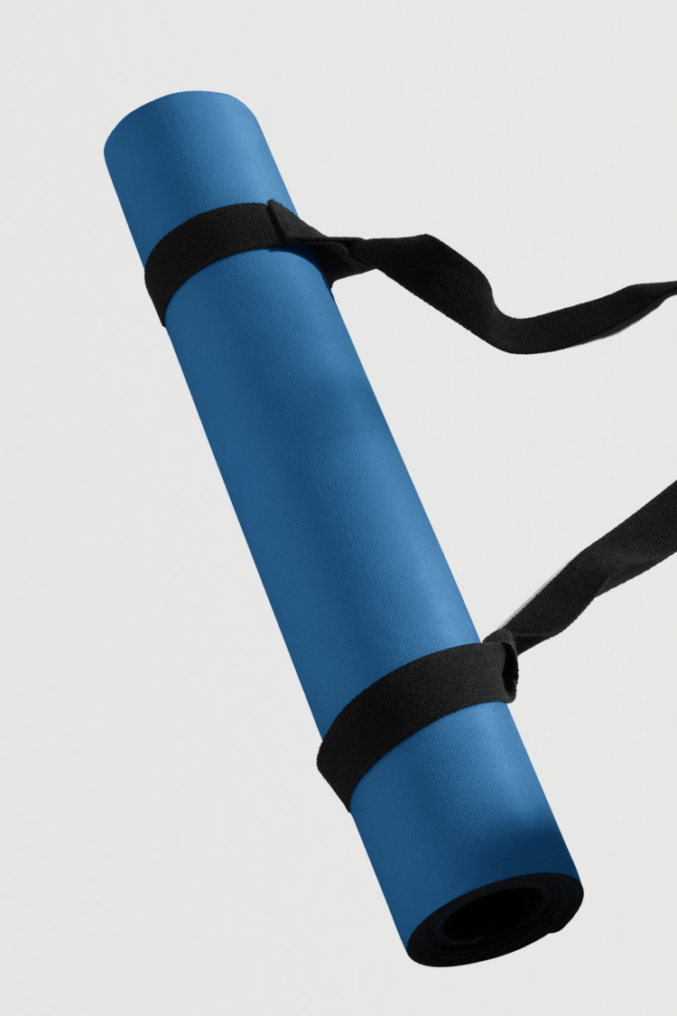 NOW O'CLOCK yoga-mat (Blue)