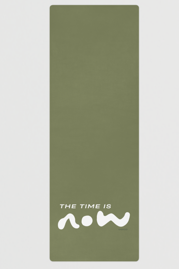 NOW O'CLOCK yoga-mat (Olive)