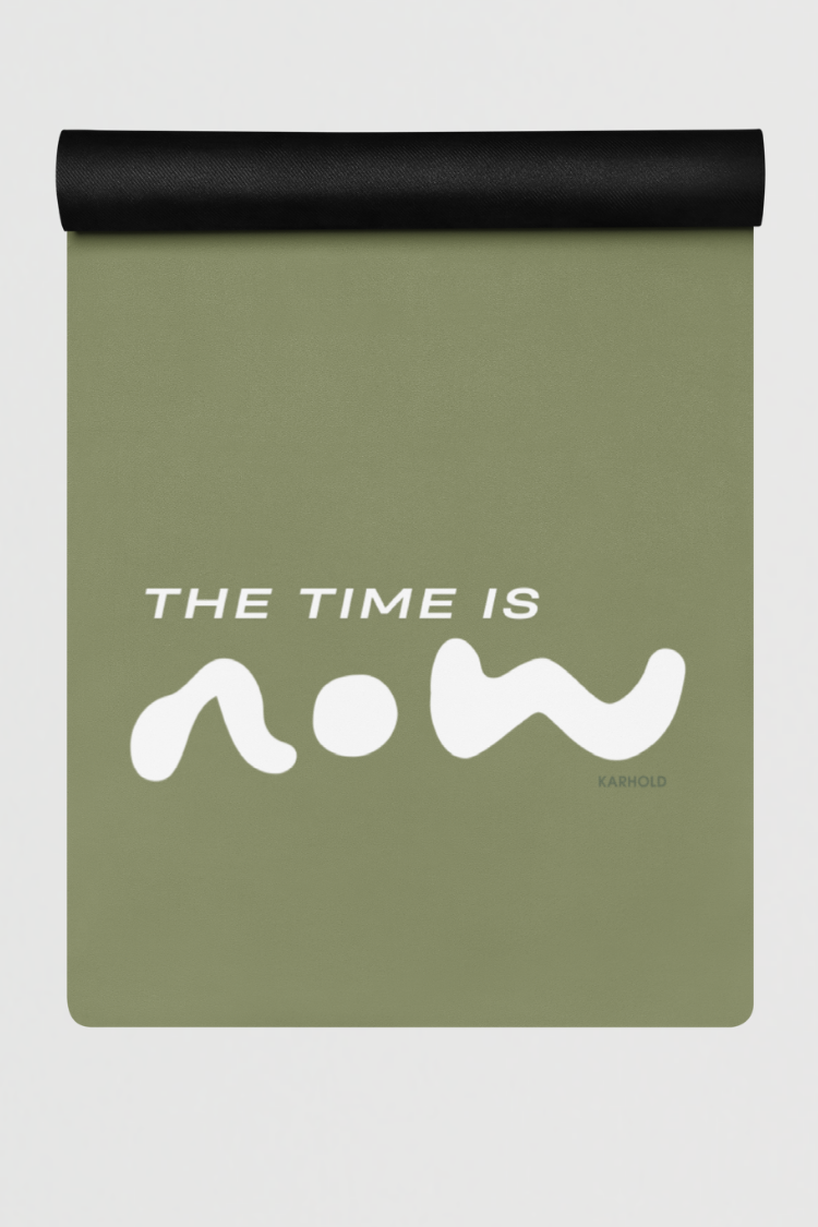 NOW O'CLOCK yoga-mat (Olive)