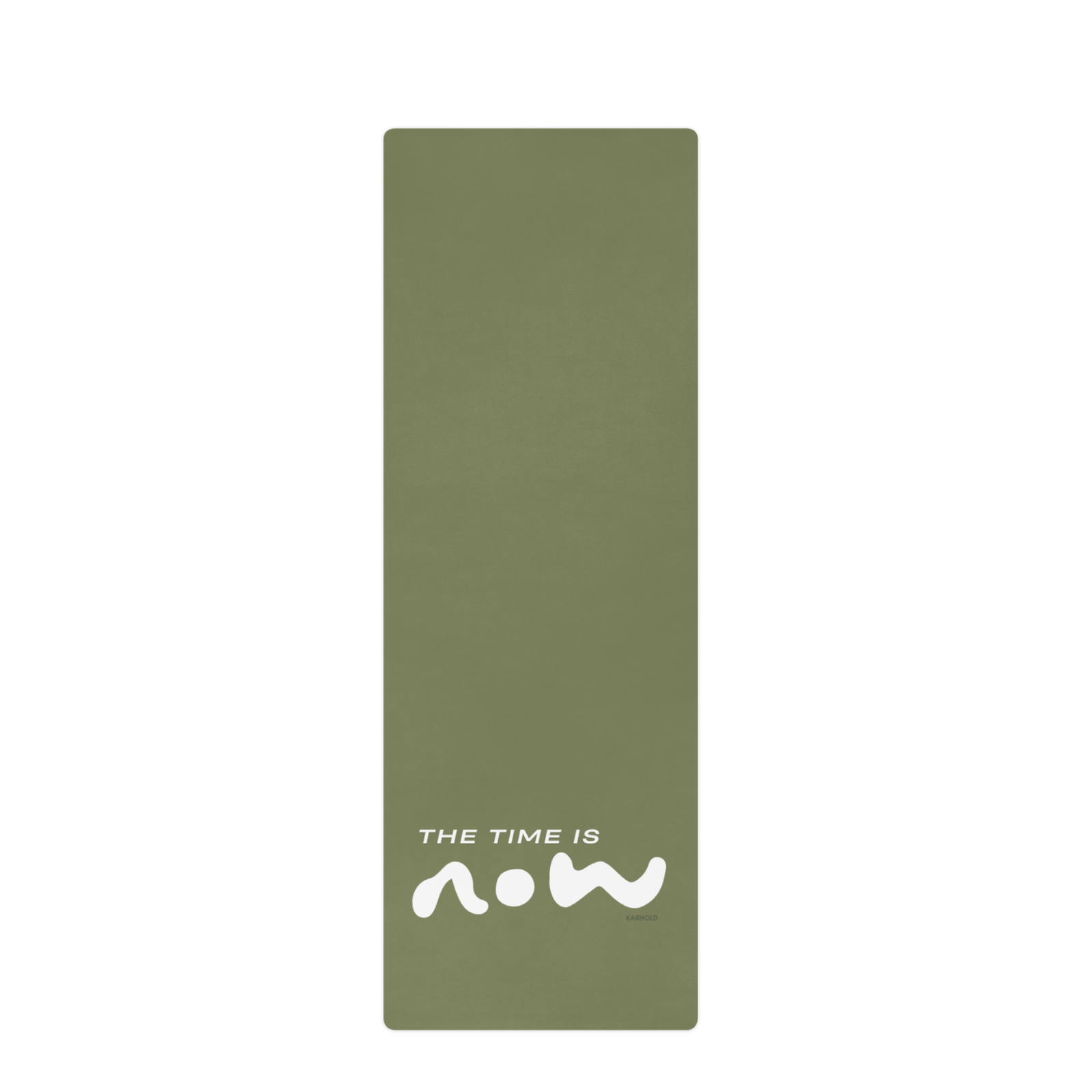 NOW O'CLOCK yoga-mat (Olive)