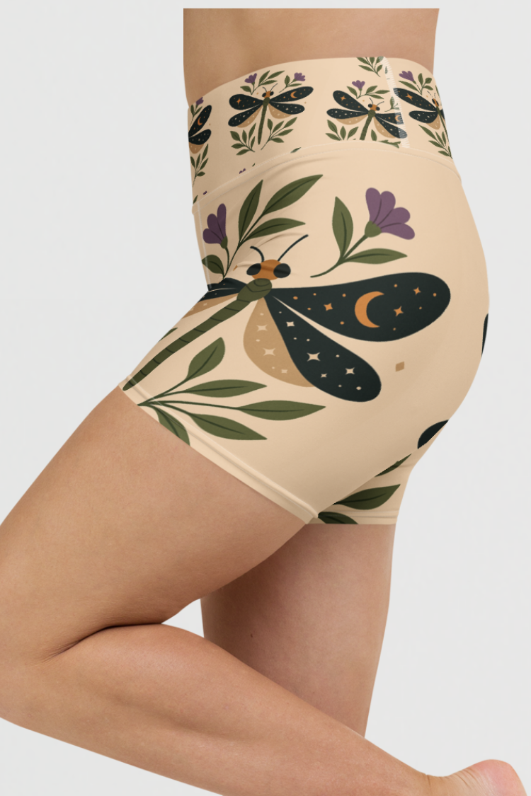 DRAGONFLY yoga-shorts