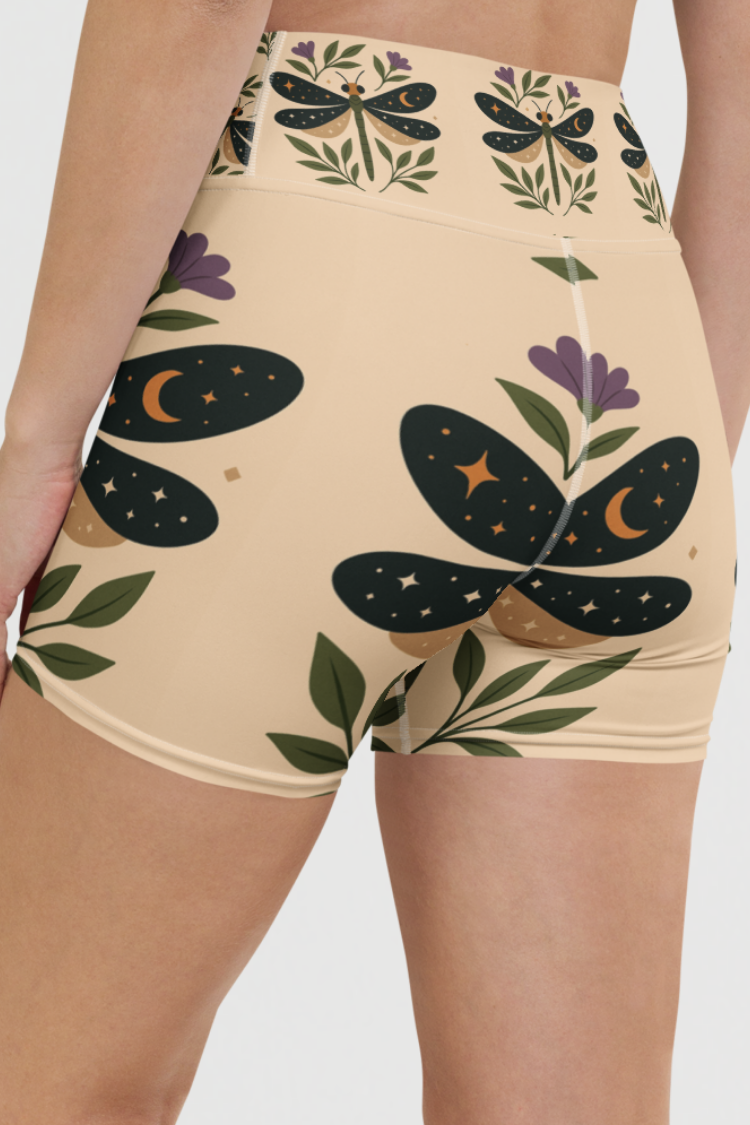 DRAGONFLY yoga-shorts