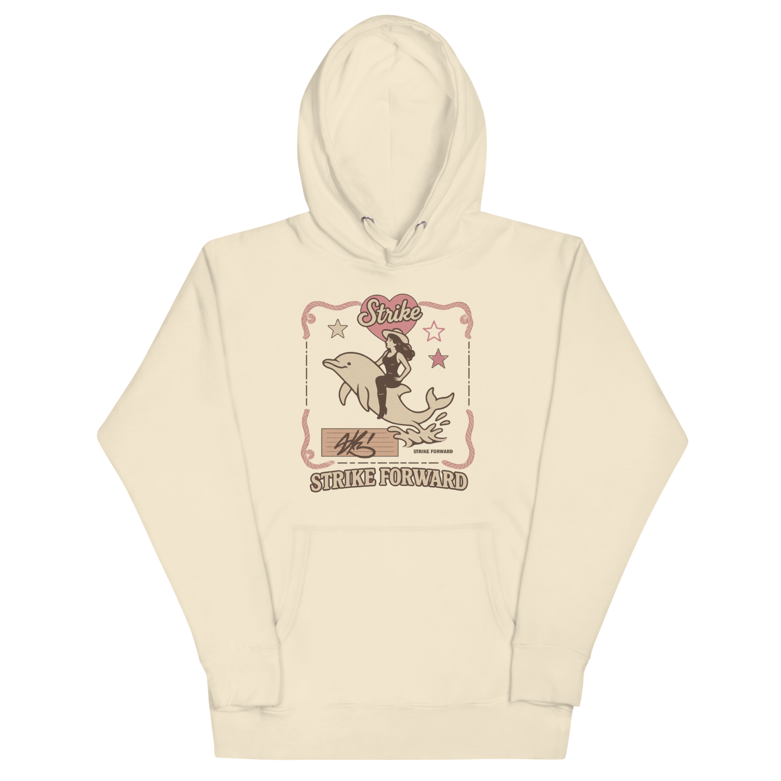 STRIKE DOLPHIN unisex hoodie