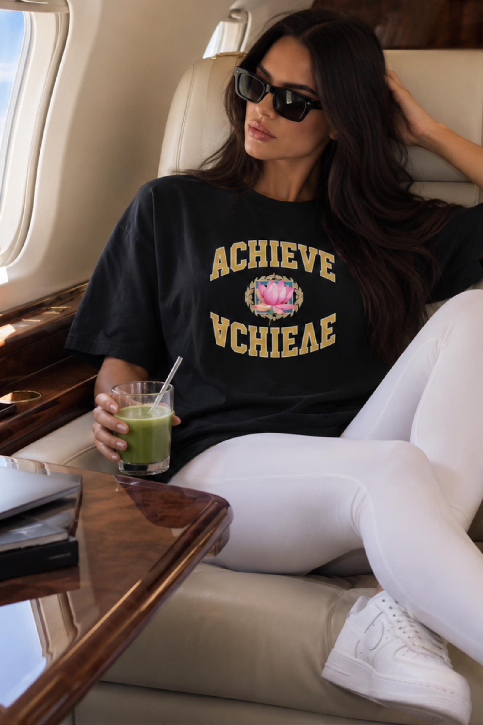 ACHIEVE oversized unisex tee