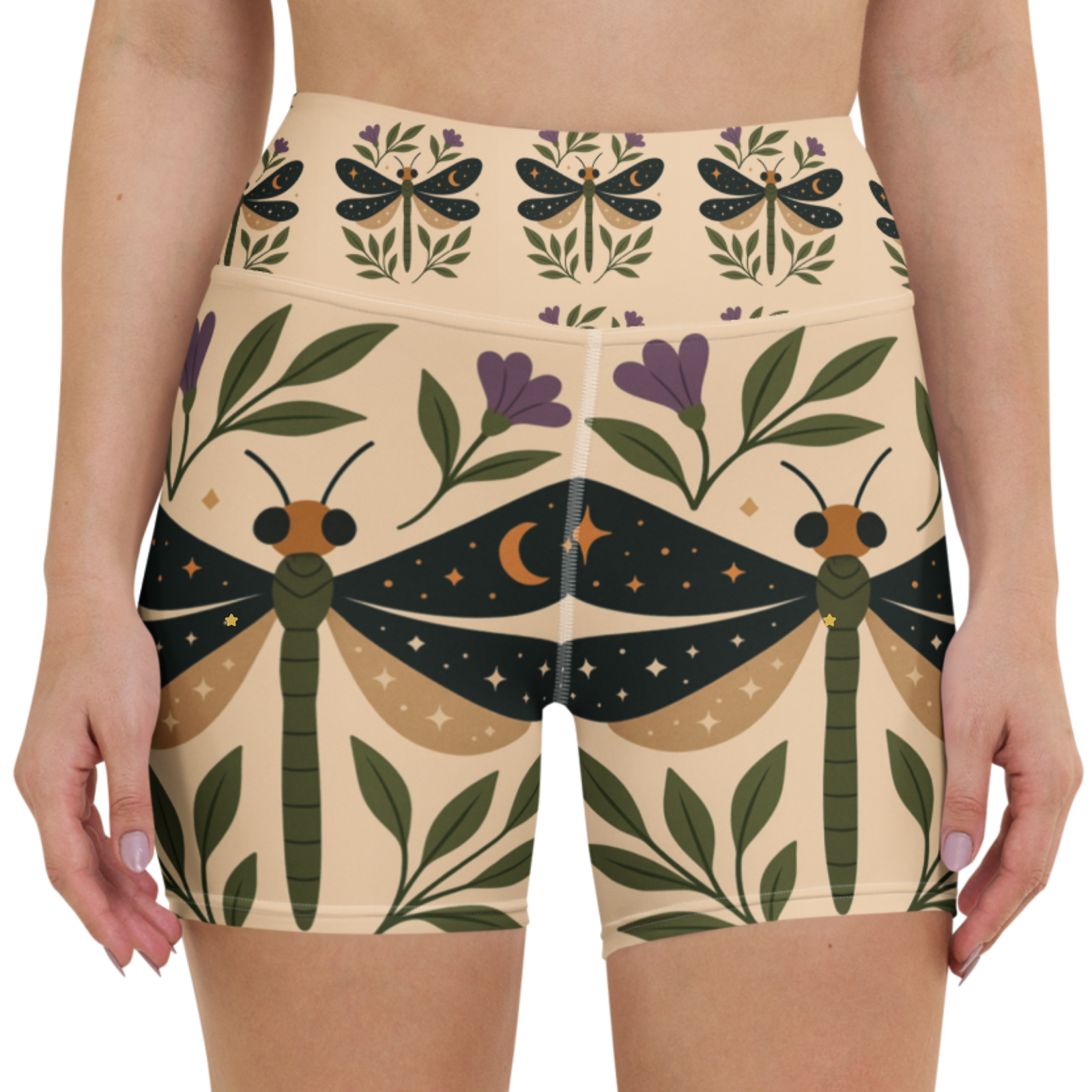 DRAGONFLY yoga-shorts