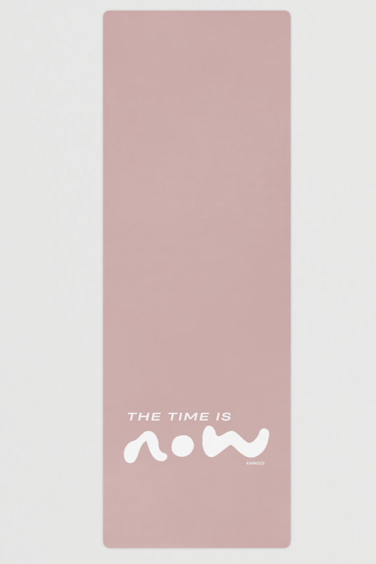 NOW O'CLOCK yoga-mat (Pink)