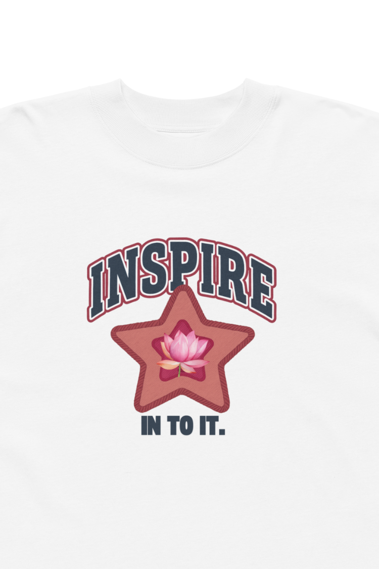 INSPIRE oversized unisex tee