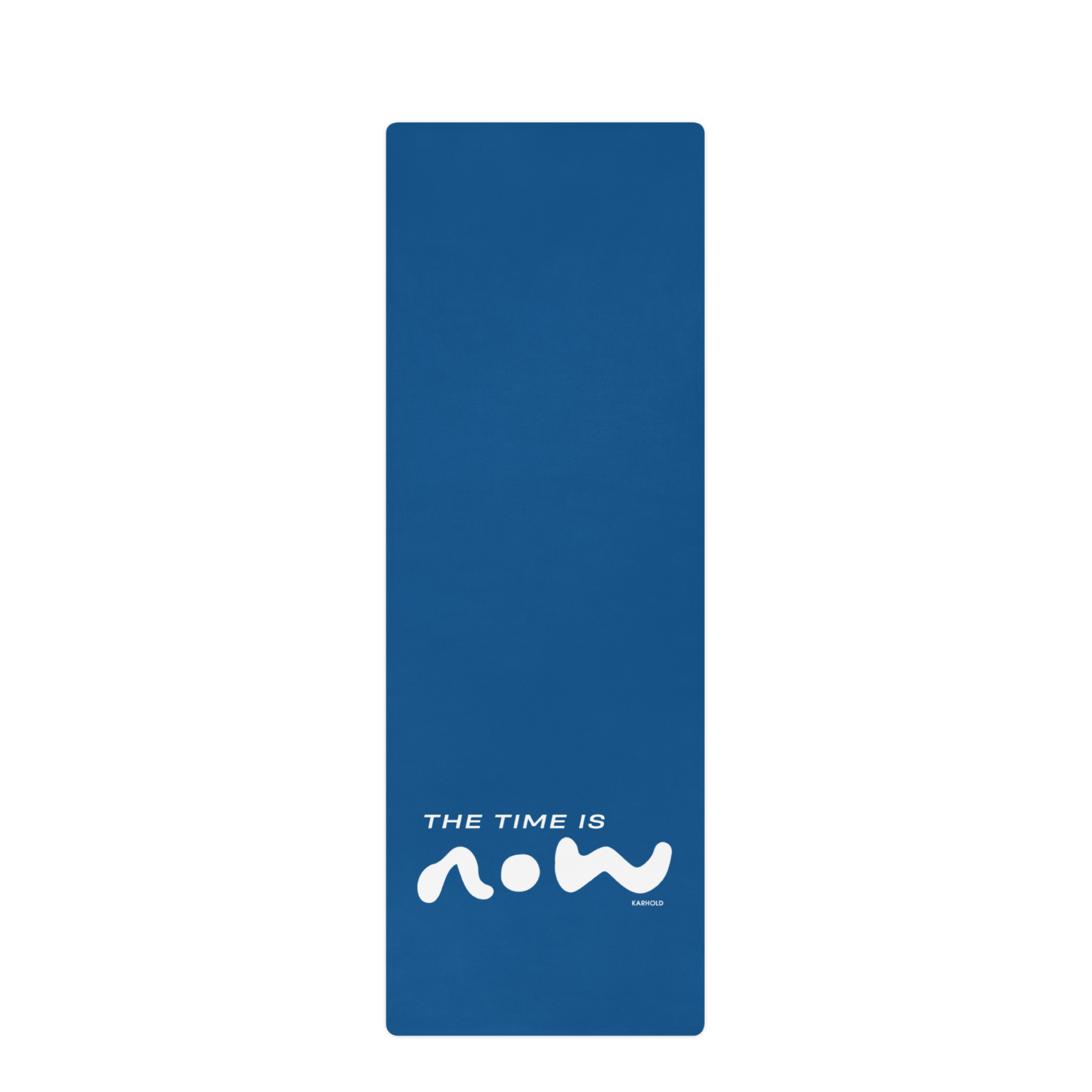 NOW O'CLOCK yoga-mat (Blue)