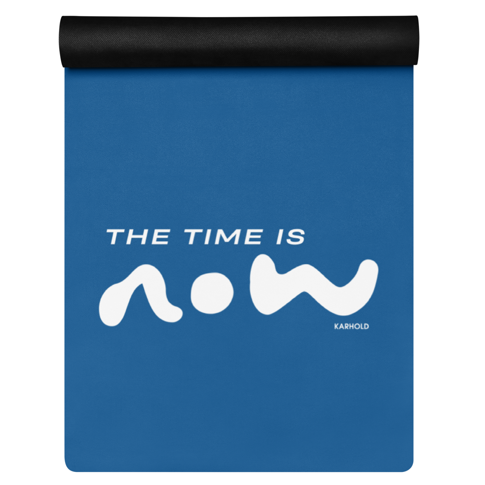 NOW O'CLOCK yoga-mat (Blue)