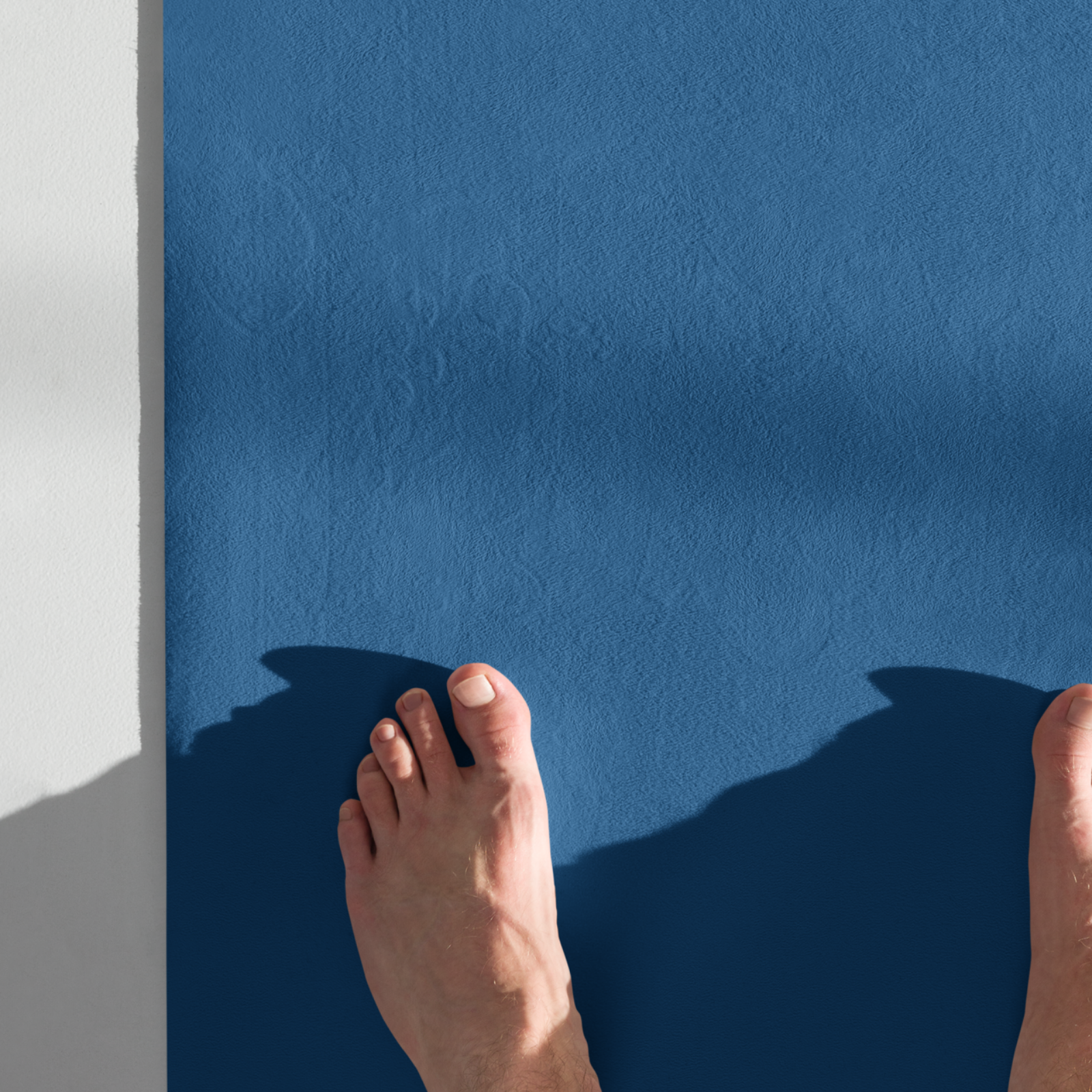 NOW O'CLOCK yoga-mat (Blue)