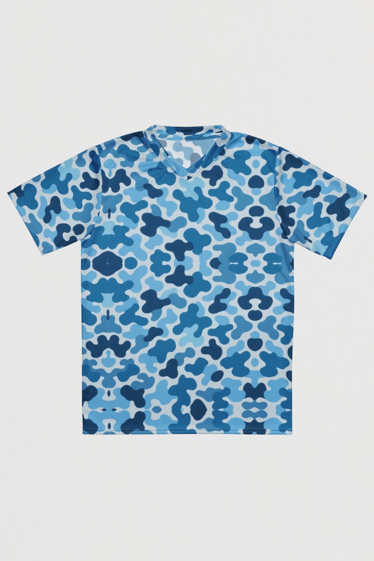 AQUA CAMOU sports-jersey