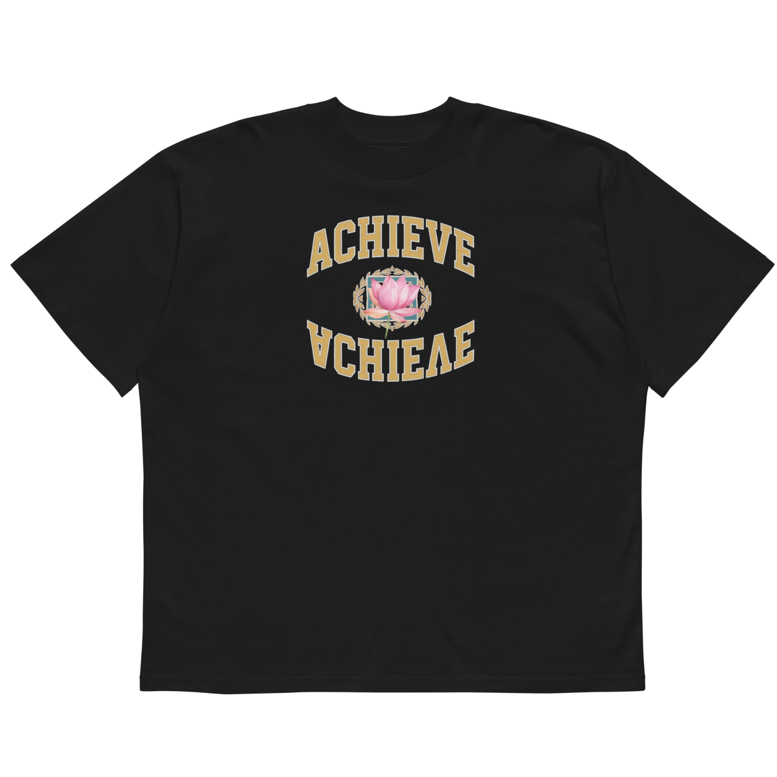 ACHIEVE oversized unisex tee