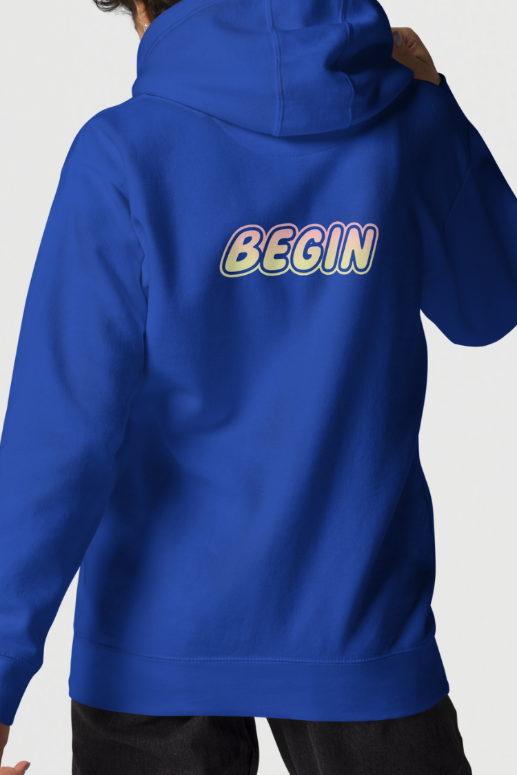 BEGIN unisex hoodie