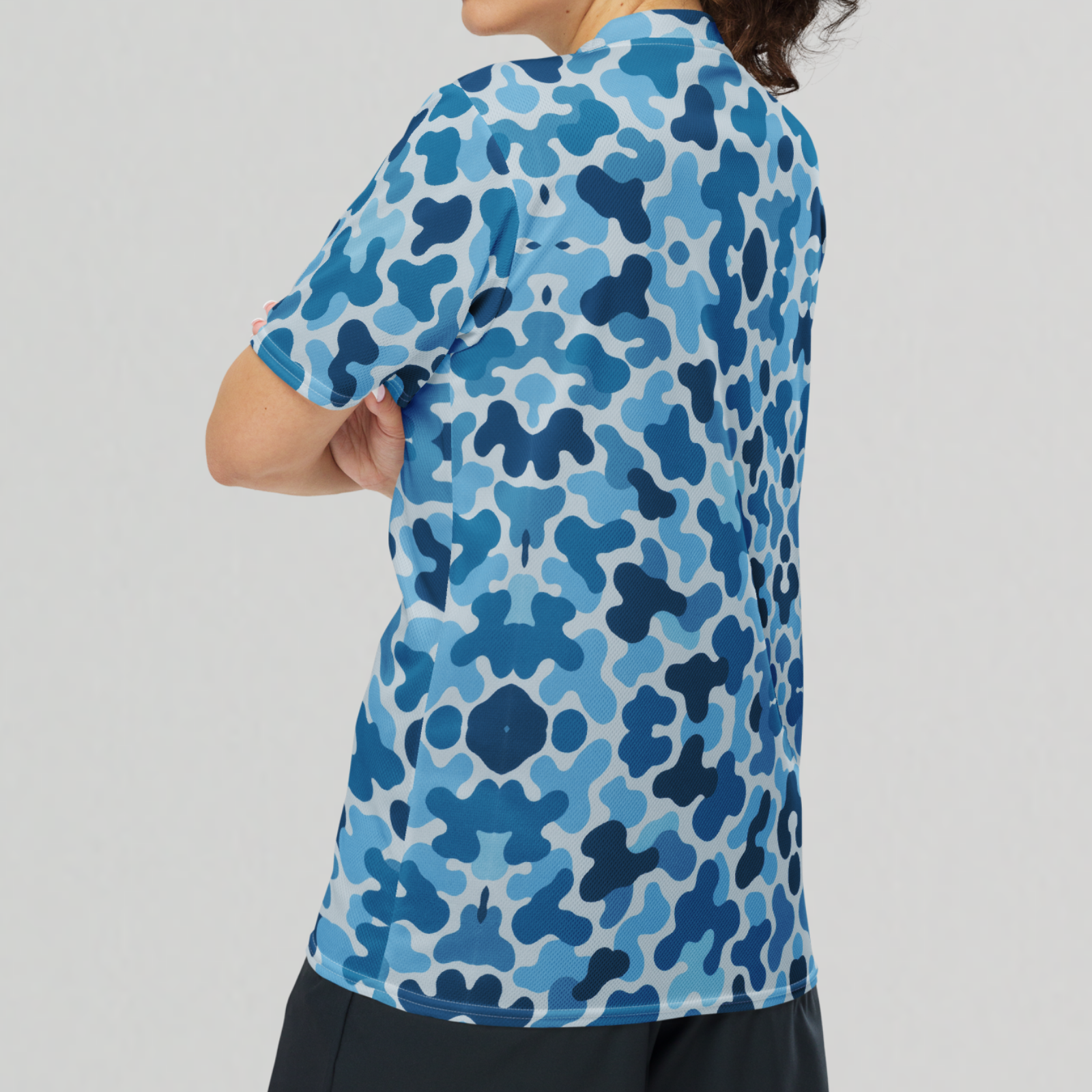 AQUA CAMOU sports-jersey