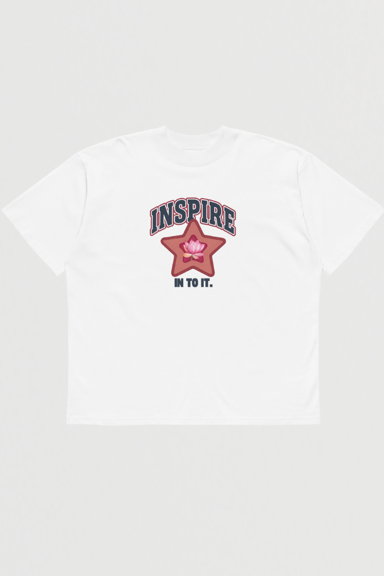INSPIRE oversized unisex tee