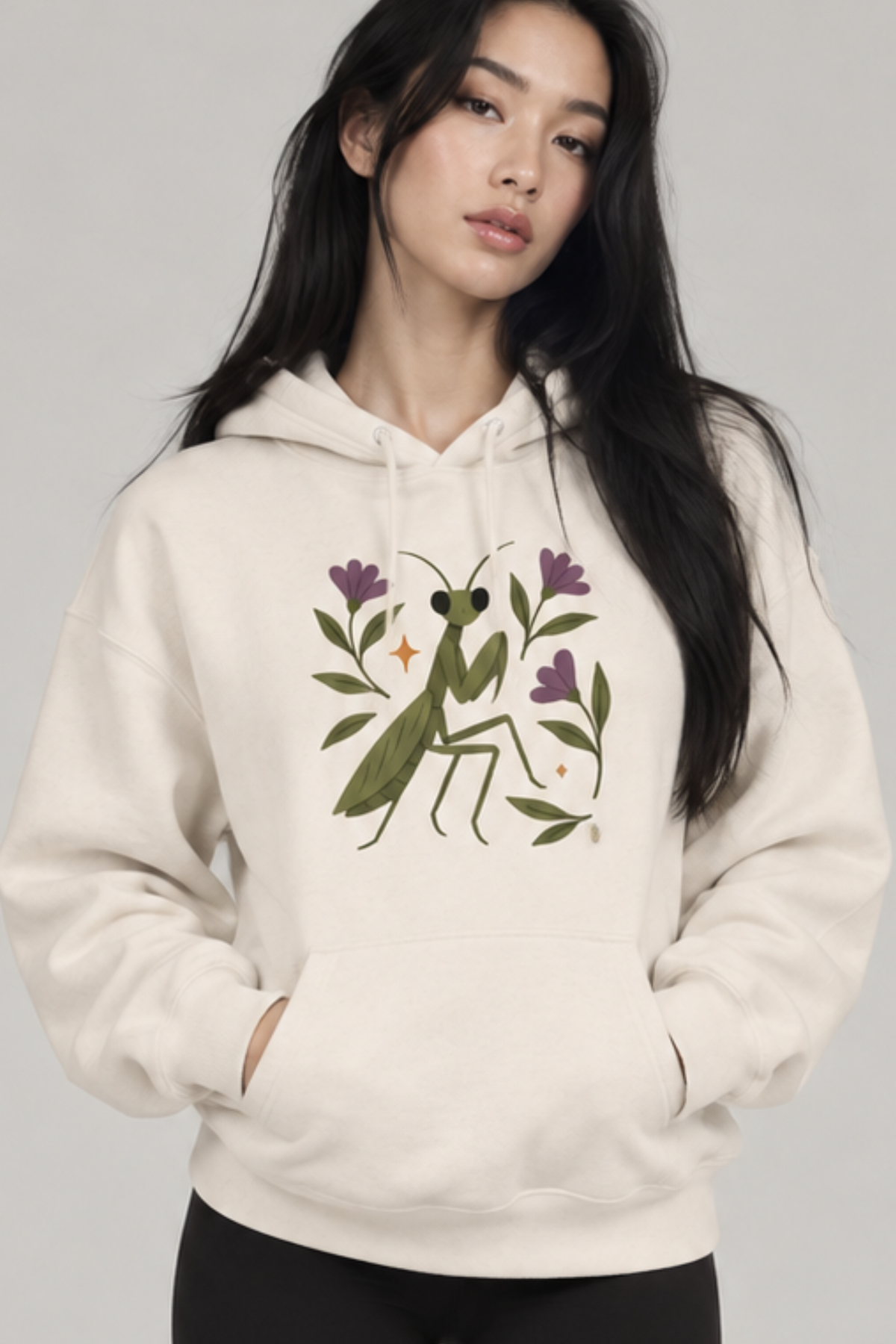  เสื้อฮู้ดดี้ MANTIS (ยูนิเซ็กซ์)