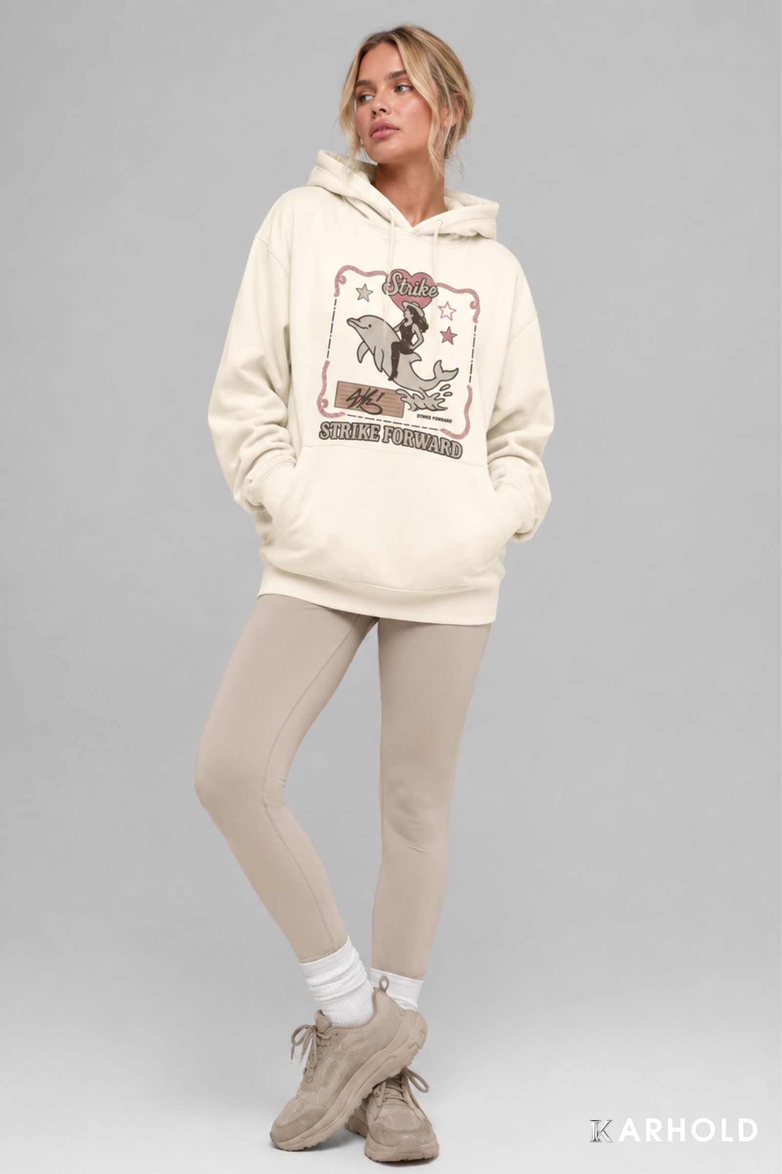 STRIKE DOLPHIN unisex hoodie