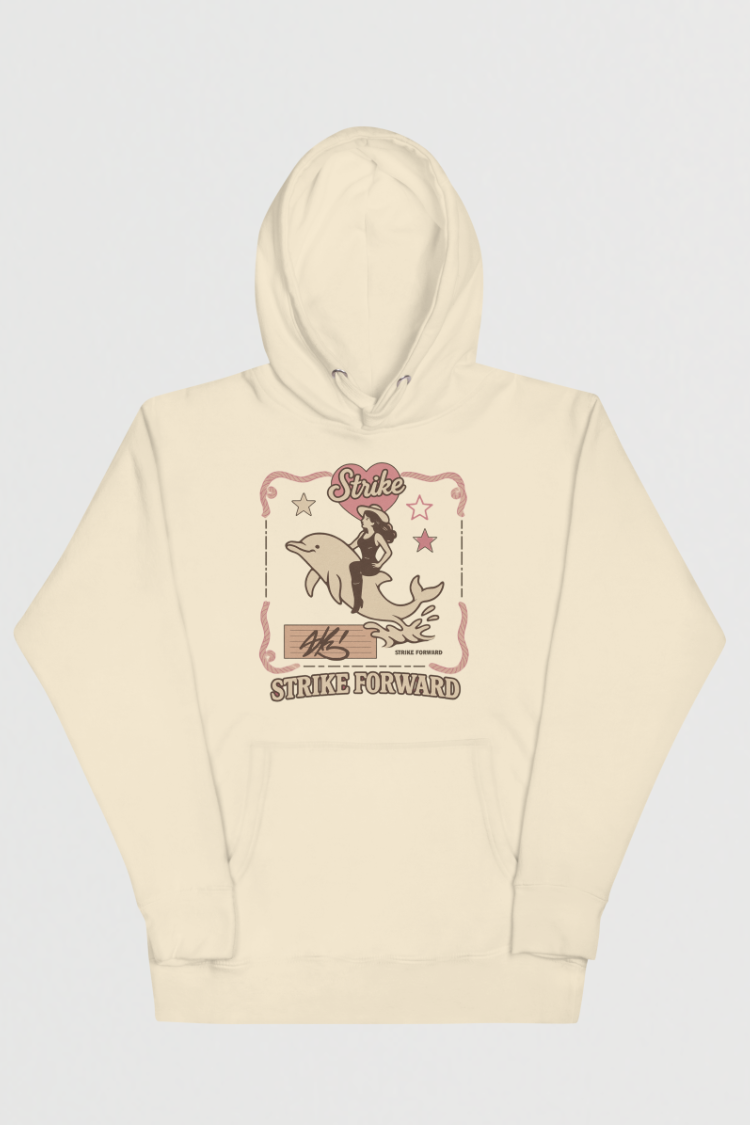 STRIKE DOLPHIN unisex hoodie
