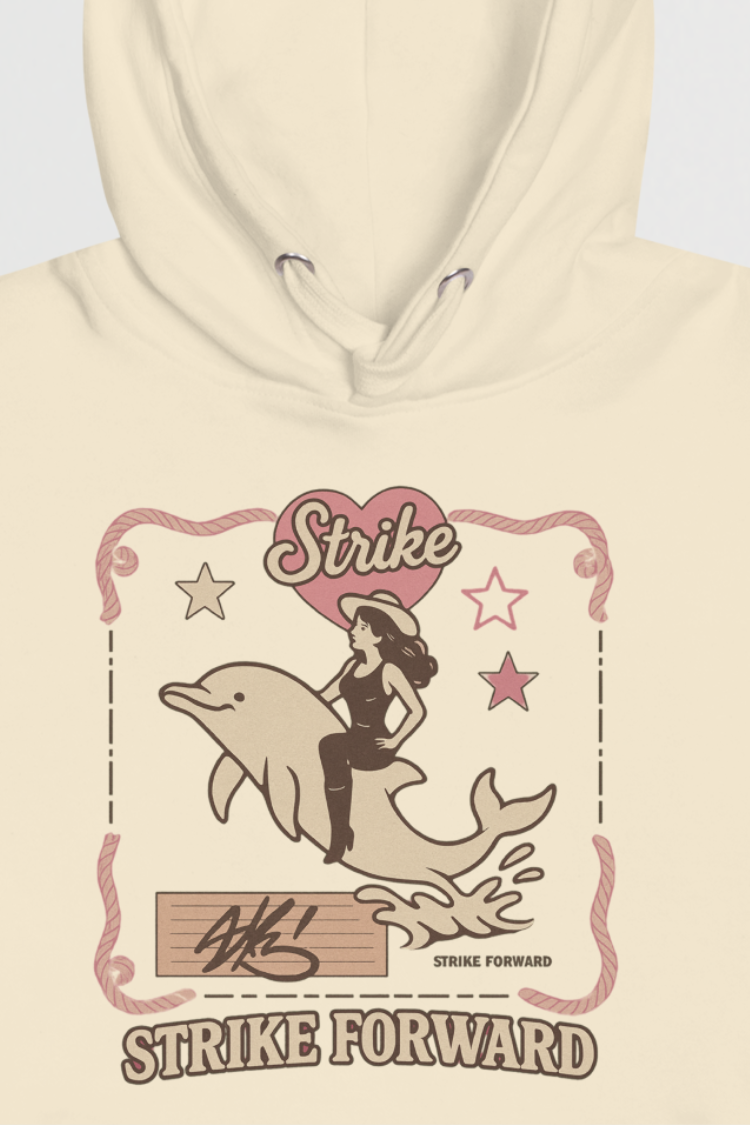 STRIKE DOLPHIN unisex hoodie