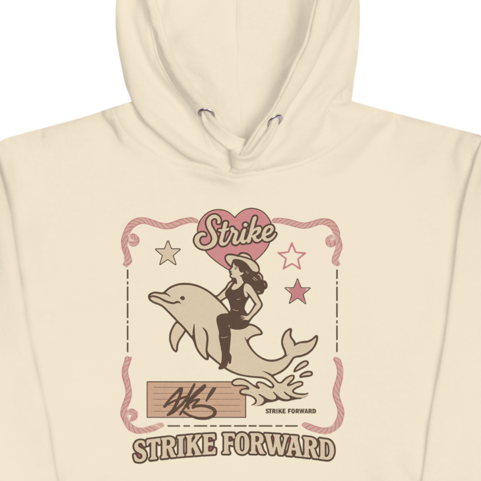 STRIKE DOLPHIN unisex hoodie